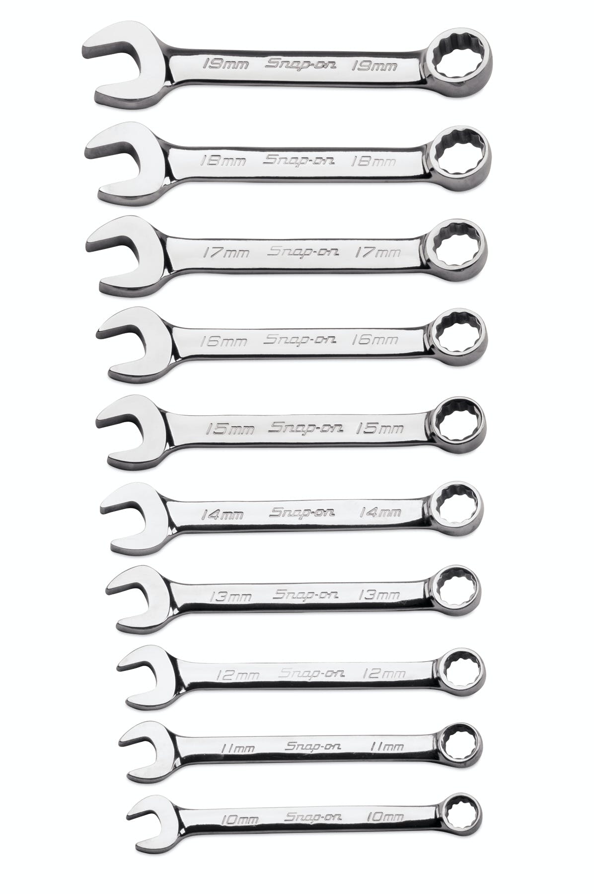 10 pc 12-Point Metric Flank Drive® Short Combination Wrench Set (10–19 mm) | OEXSM710B 10 pc 12-Point Metric Flank Drive® Short Combination Wrench Set (10–19 mm) | OEXSM710B